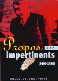 Image de Propos impertinents (1906-1914)