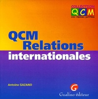 Picture of qcm. les relations internationales