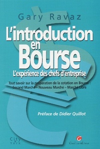 Picture of l'introduction en bourse. l'expérience des chefs d'entreprise