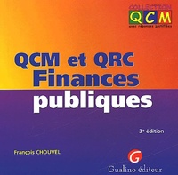 Image de qcm et qrc. finances publiques - 3ème édition