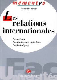 Image de MÉMENTOS - LES RELATIONS INTERNATIONALES