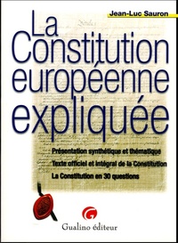 Image de la constitution européenne expliquée