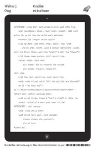 Picture of Oralité et écriture