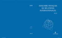 Picture of Annuaire francais de relations internationales 2018
