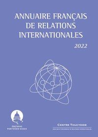 Image de Annuaire français de relations internationales 2022