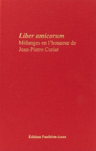 Image de MELANGES EN L HONNEUR DE JEAN-PIERRE CORIAT
