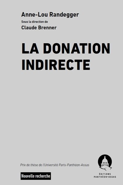 Picture of La donation indirecte