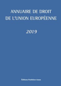 Picture of Annuaire de droit de l'Union européenne 2019