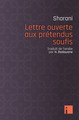 Image de Lettre ouverte aux prétendus soufis