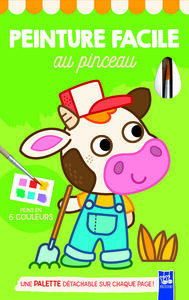 Picture of Peinture Facile au pinceau : La vache