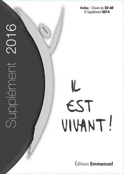 Image de Supplément 2016 Petit Format  Carnet de chant Il est Vivant