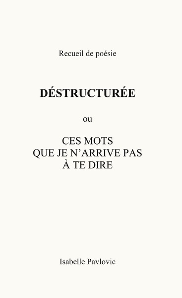 Picture of Déstructurée