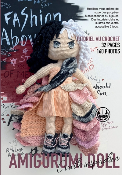 Image de Amigurumi Doll - Patron au crochet inspiration Cruella 2