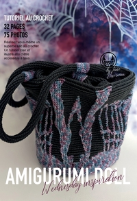 Picture of Amigurumi Bag - Patron au crochet inspiration Mercredi Addams