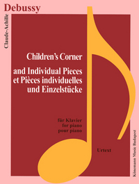 Image de Partition - Debussy - Children's Corner et pièces s individuelles - pour piano