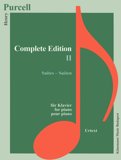 Image de Partition - Purcell - Edition Complètes II - Suites - pour piano