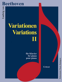Image de Partition - Beethoven - Variations II - pour piano