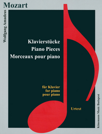Image de Partition - Mozart - Morceaux pour piano