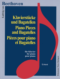 Image de Partition - Beethoven - Pièces pour piano et Bagatelles