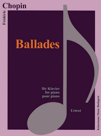 Image de Partition - Chopin - Ballades - pour piano