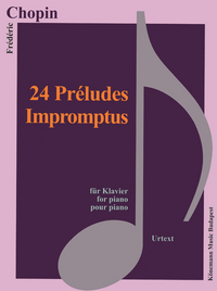 Image de Partition - Chopin - 24 Préludes, Impromptus - pour piano