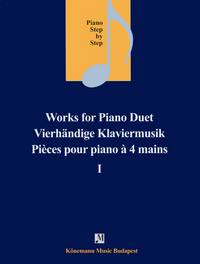 Image de Partition - Pièces pour piano à 4 mains I