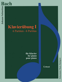 Image de Partition - Bach - Klavierubung I - exercices pour piano - 6 partitions