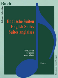 Image de Partition - Bach - Suites anglaises - pour piano
