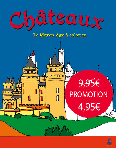 Picture of Châteaux - Le Moyen Age à colorier