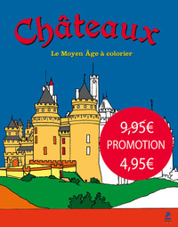 Picture of Châteaux - Le Moyen Age à colorier