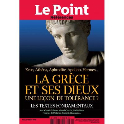 Image de Le Point References N°64 La Grece Et Ses Dieux Juin 2016