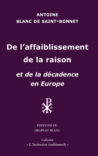 Picture of De l'affaiblissement de la raison