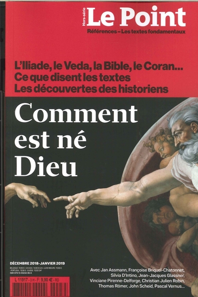 Image de Le Point HS N°3 Anthologie - Comment est né Dieu - décembre 2018