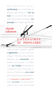 Picture of Caténaires et postludes