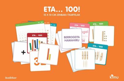 Image de LH 1 - KIMU - MATEMATIKA - ETA... 100! - ZENBAKI-TXARTELAK