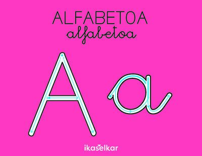 Image de LH 1 - ALFABETOA. LETRA LARRIZ ETA LETRA XEHEZ