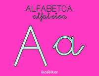 Image de LH 1 - ALFABETOA. LETRA LARRIZ ETA LETRA XEHEZ