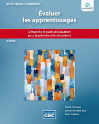 Picture of EVALUER LES APPRENTISSAGES 2 ED. DEMARCHE ET OUTILS D'EVALUATION