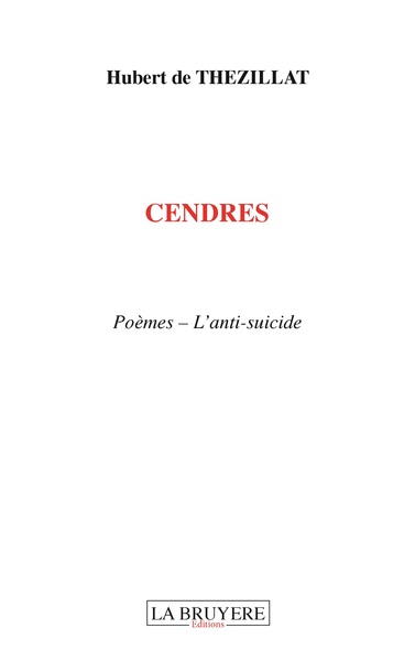 Picture of CENDRES POEMES L'ANTI SUICIDE