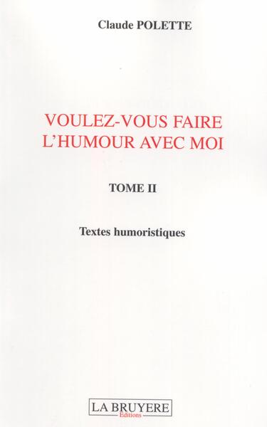 Image de VOULEZ-VOUS FAIRE L'HUMOUR AVEC MOI