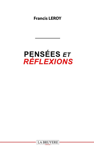 Picture of PENSEES ET REFLEXIONS