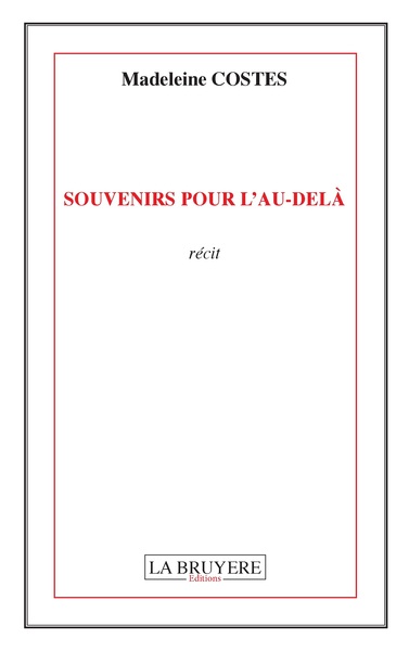Picture of SOUVENIRS POUR L'AU-DELA