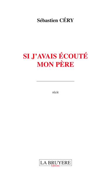 Picture of SI J'AVAIS ECOUTE MON PERE