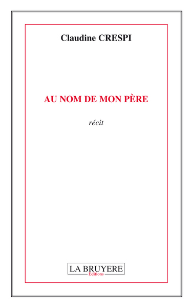 Picture of AU NOM DE MON PERE