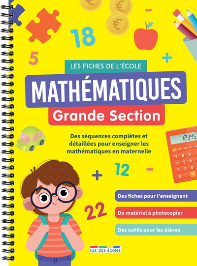 Picture of Les fiches de l'école Mathématiques Grande Section