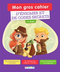 Picture of Mon gros cahier d'énigmes et de codes secrets