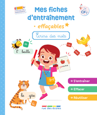 Image de Mes fiches d’entraînement effaçables - Écrire des mots