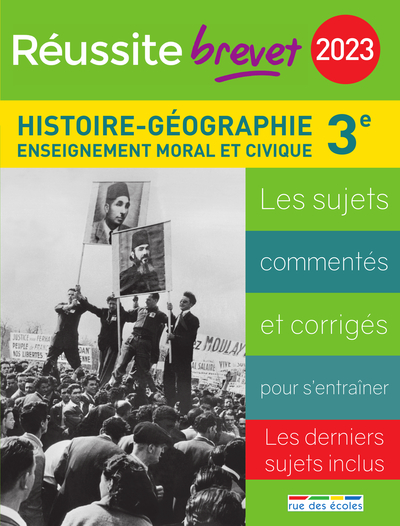 Image de Réussite brevet 2023 histoire-géographie-EMC 3e