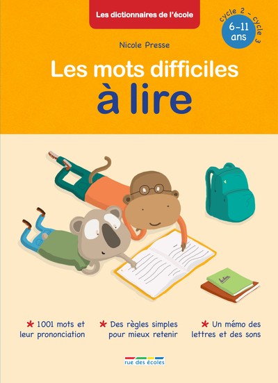Image de Les mots difficiles à lire