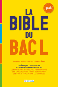 Image de La bible du bac L 2018